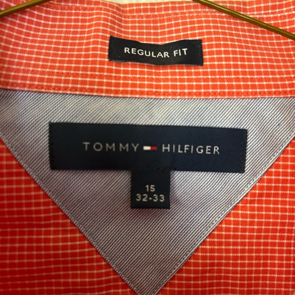 Tommy H. Button down. Great for teen boys